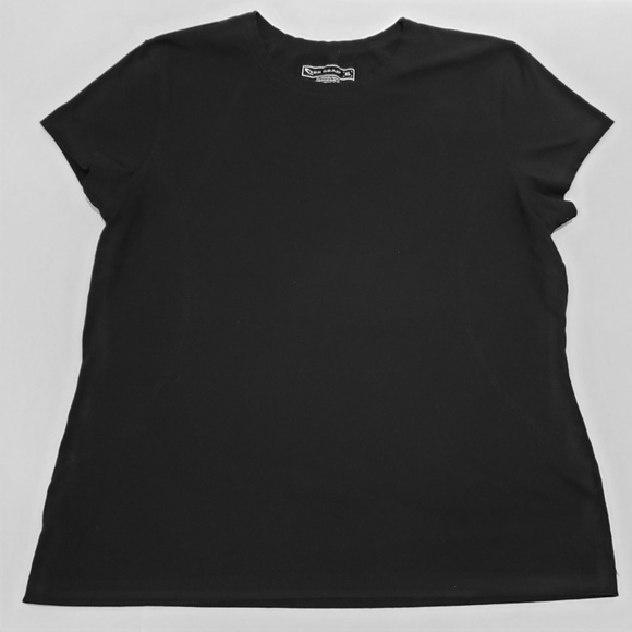 3/$15 Tek Gear Black Athletic Top XL - Picture 1 of 3